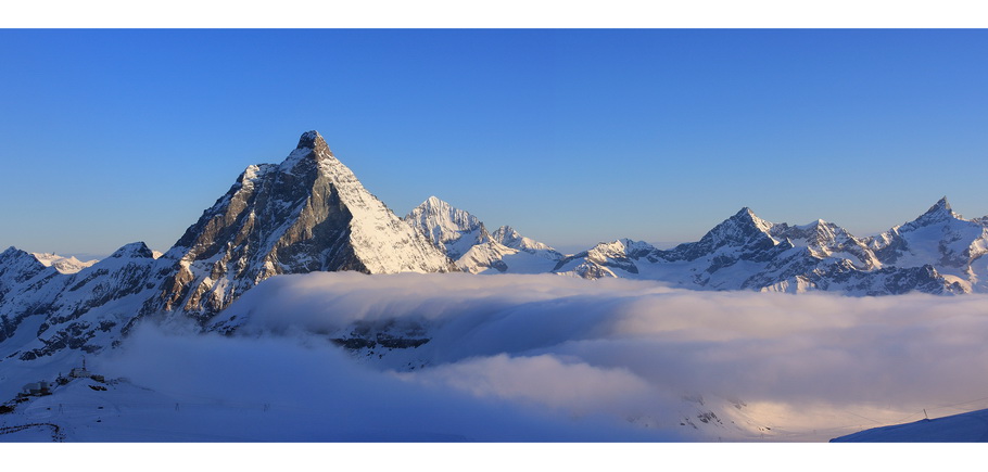 Cervino - Dent Blanche - Zinalrothorn - Weisshorn